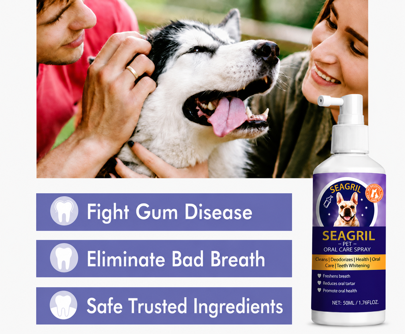 SEAGRIL® 🍃Say Goodbye to Bad Breath & Plaque — Without Brushing