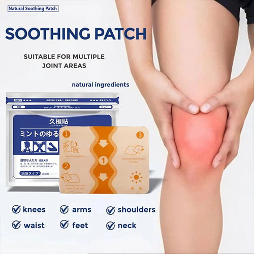 Japanese Pain Patches – Natural Relief for Back, Knee, Neck & Joint Pain, Muscle Soreness & Arthritis