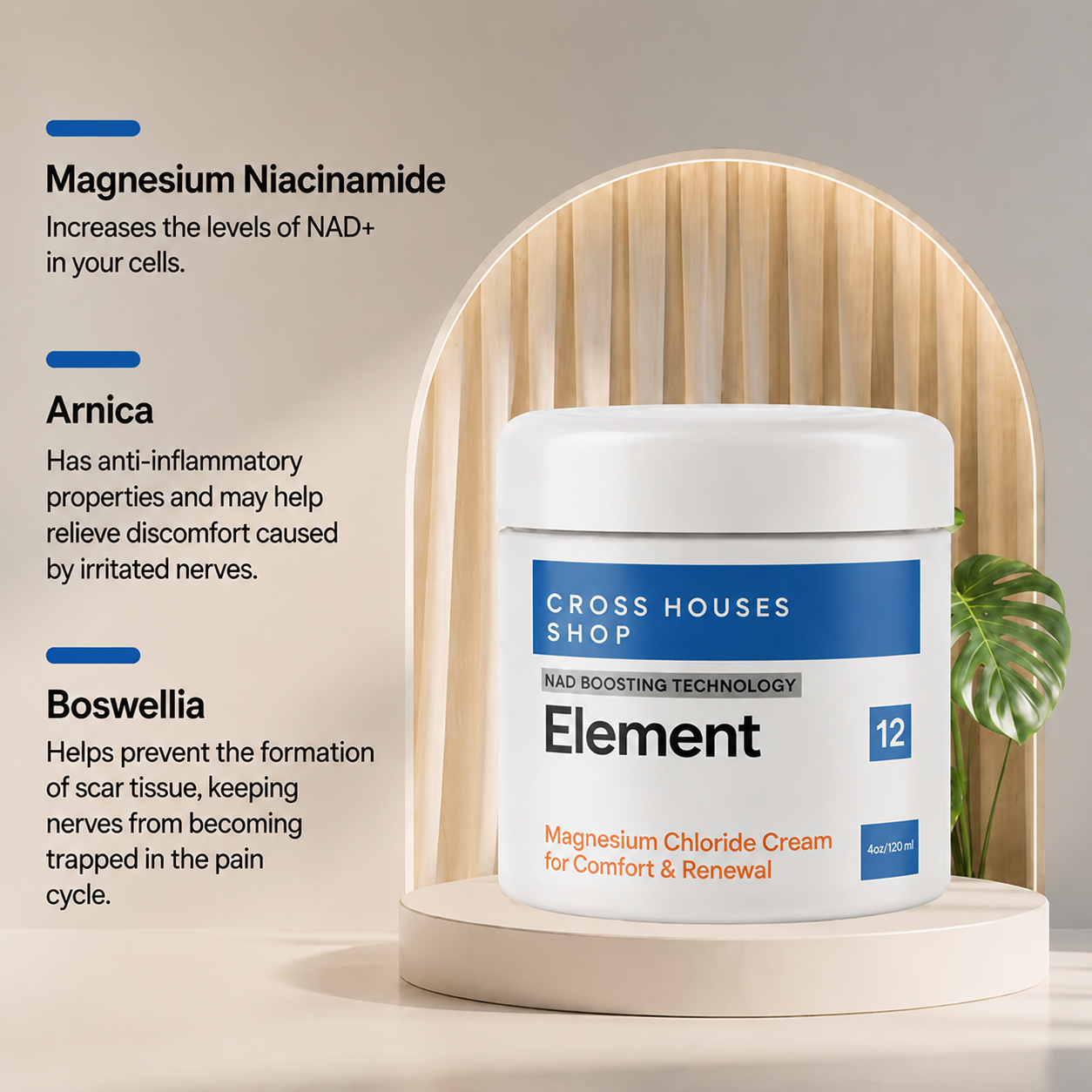 120 ml of Soothing Magnesium Cream