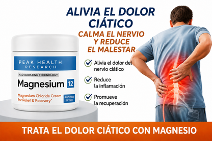 120ml de crema de magnesio relajante
