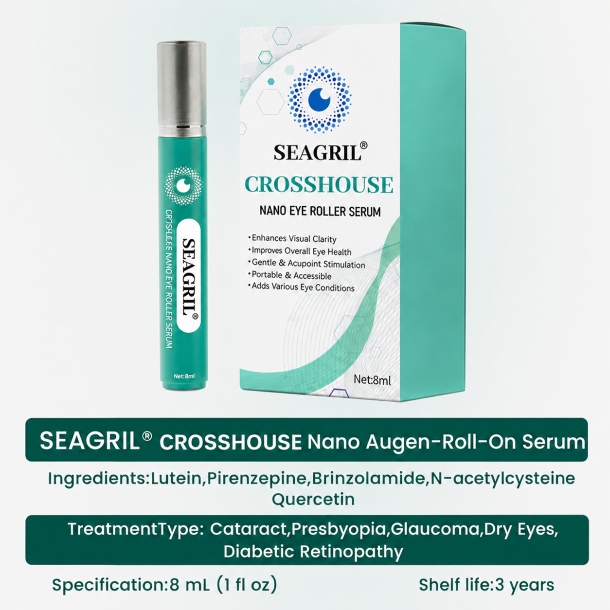 SEAGRIL®  Nano Eye Roller Serum