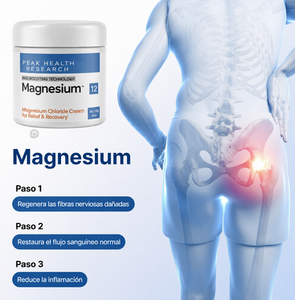 120ml de crema de magnesio relajante
