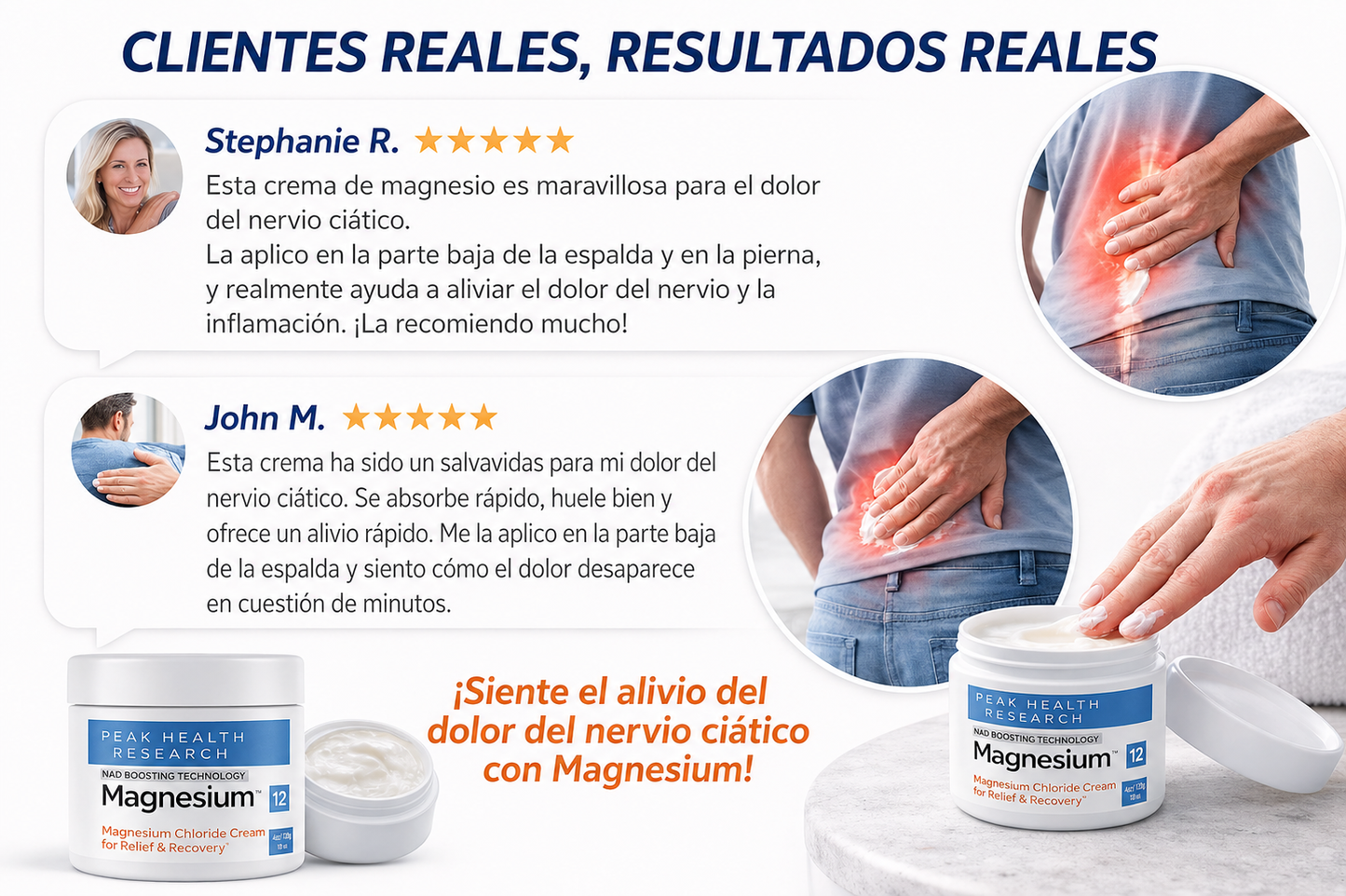 120ml de crema de magnesio relajante