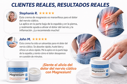 120ml de crema de magnesio relajante