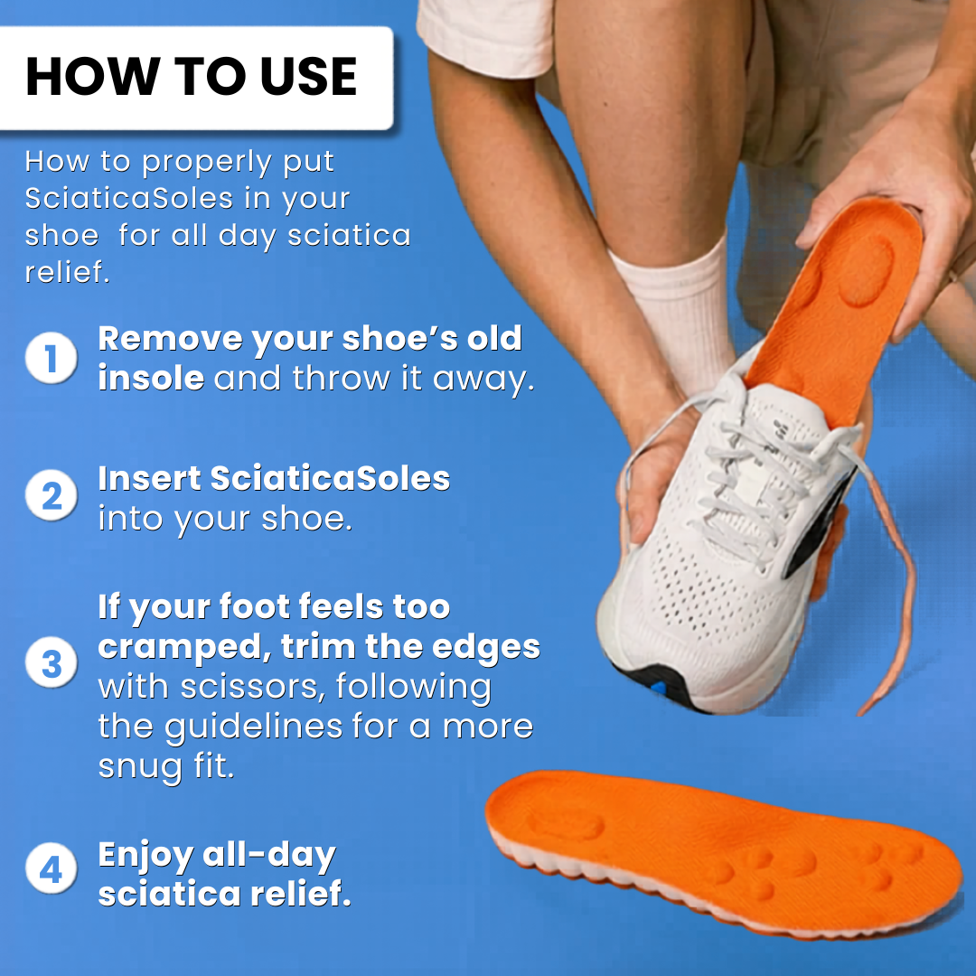🩺 Doctor-Recommended Ergonomic Orthotic Insoles — Advanced Arch Support Technology for Sciatica Pain Relief 🔬