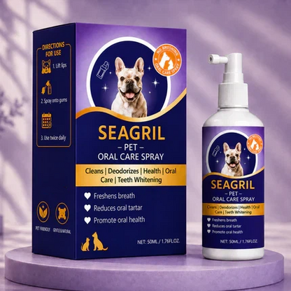 SEAGRIL® Dental Care Drops 🍃 Freshen Your Pet’s Breath & Support Cleaner Teeth — No Toothbrush Needed